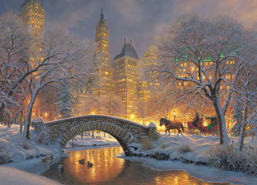 Invierno en Central Park Rompecabezas 500 Piezas Cobble Hill