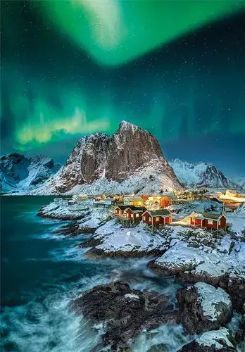 Islas Lofoten Rompecabezas Clementoni Compact Pro Ecología 1000 Piezas