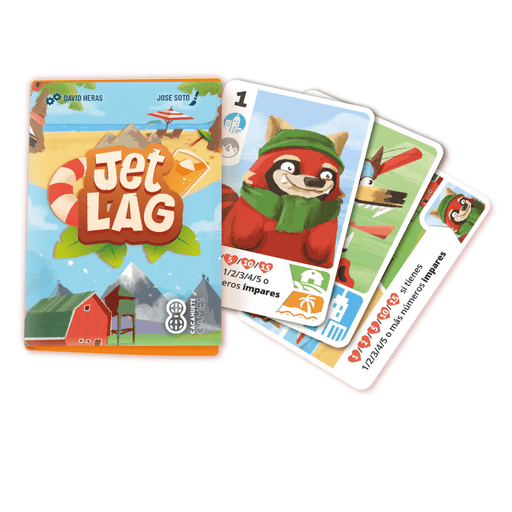 Jet Lag Juego de Mesa Juegos Distribución