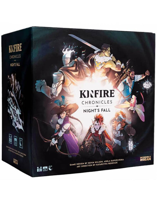 Kinfire Chronicles Night's Fall Preventa Juego de Mesa La Compañia de los Juegos