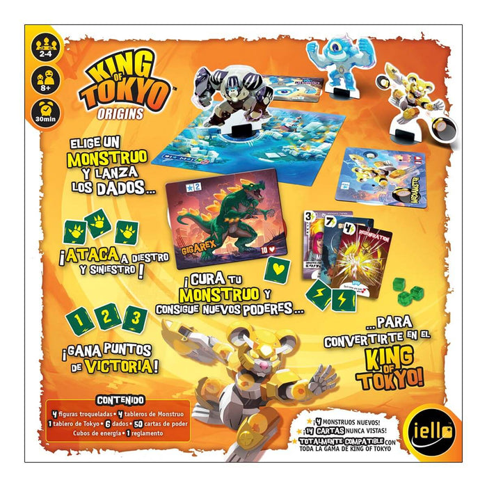 King of Tokio Origins Juego de Mesa Devir