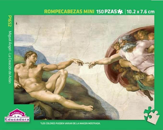 La Creación Miguel Angel Rompecabezas 150 piezas Pintoo