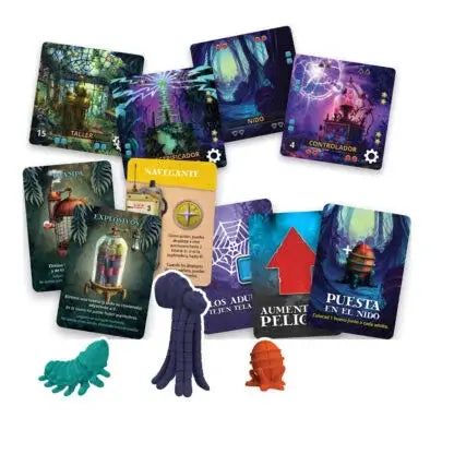 La Selva Prohibida Juego de Mesa Devir