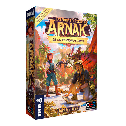 Las Ruinas Perdidas de Arnak Expansión La Expedición Perdida PREVENTA Juego de Mesa