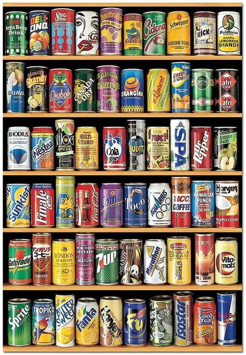 Latas de Refrescos Rompecabezas 1500 Piezas EDUCA