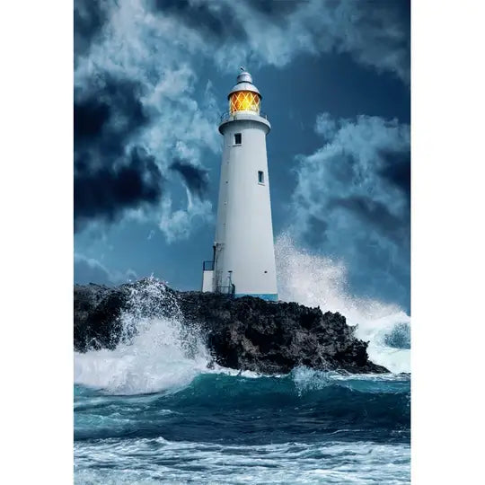 Lighthouse in the Storm Rompecabezas Compact Pro Ecología 1000 Piezas Clementoni