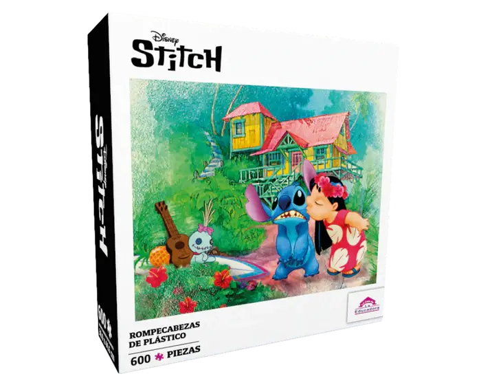 Lilo y Stitch Rompecabezas 600 Piezas Plastificado Piece Relax