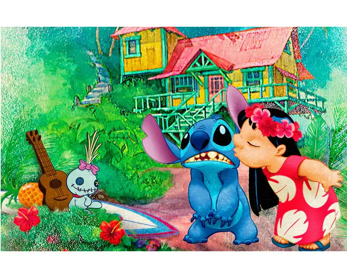 Lilo y Stitch Rompecabezas 600 Piezas Plastificado Piece Relax