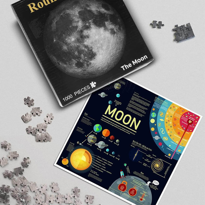Luna  Rompecabezas Circular 1000 Piezas HAO XIANG