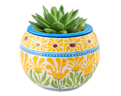Maceta Flores de Verano - Rompecabezas 3D Plastificado