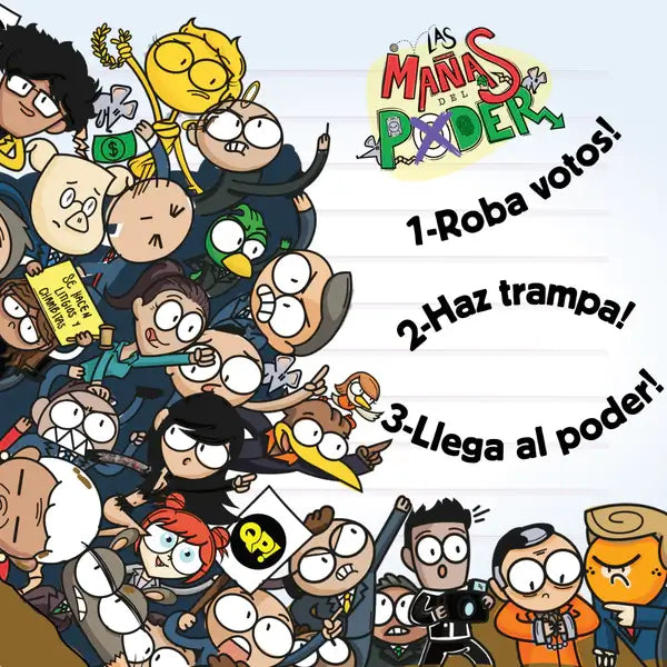 Mañas del Poder Juego de Mesa Ideotas