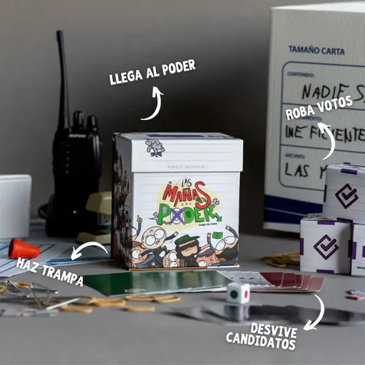 Mañas del Poder Juego de Mesa Ideotas