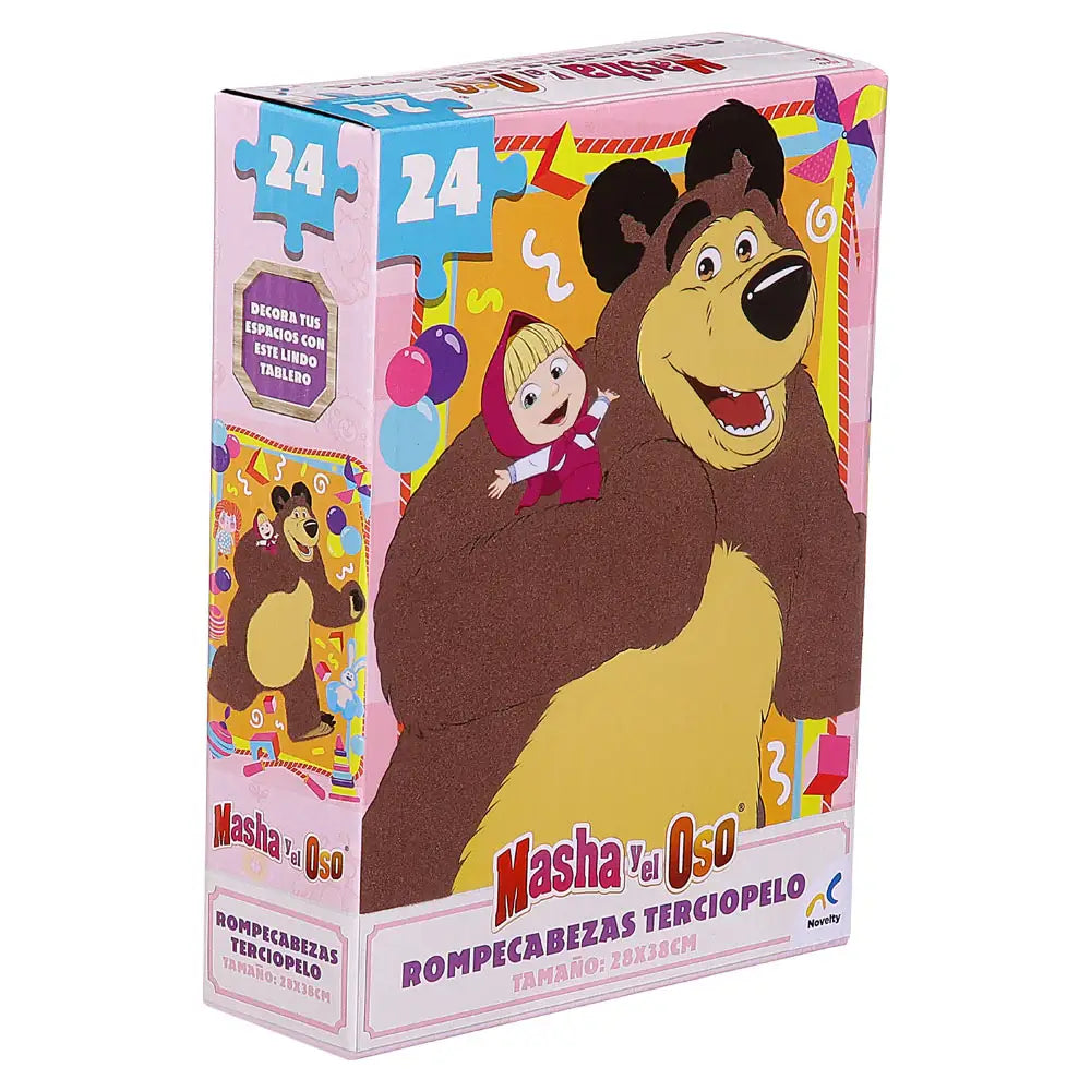 Masha y el Oso Rompecabezas Aterciopelado — La Mazmorra