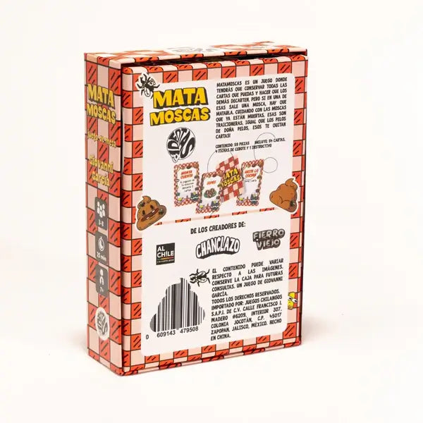 Mata Moscas Juego de Mesa Ideotas
