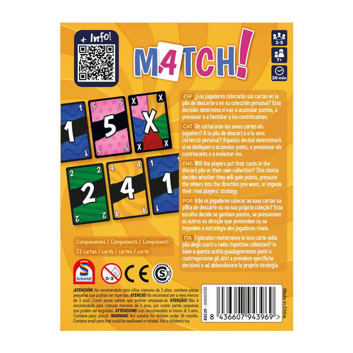 Match! Juego de Mesa Devir