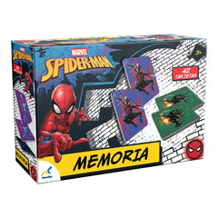 Memoria Spiderman Infantil 42 Tarjetas Juego de Mesa Novelty