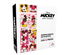 Mickey y Minnie 2 Rompecabezas 1000 Piezas Plastificado Piece Relax
