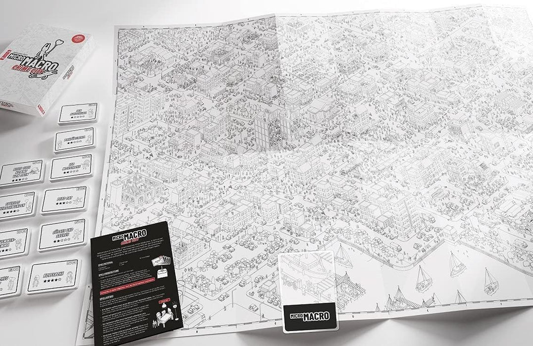 MicroMacro: Crime City Juego de Mesa Pegasus Spiele
