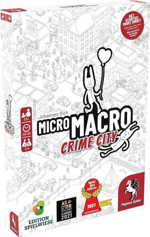 MicroMacro: Crime City Juego de Mesa Pegasus Spiele