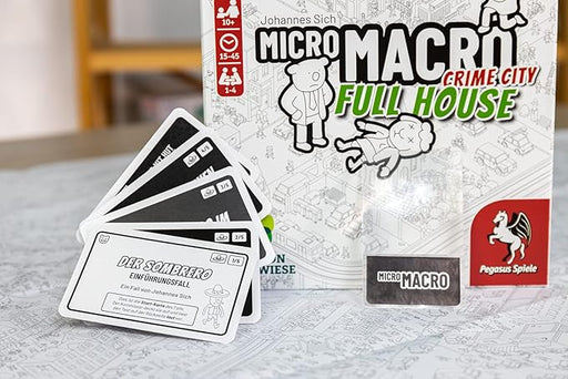 Micromacro Crime City 2 Juego de Mesa Pegasus