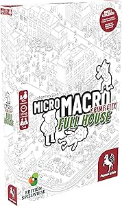 Micromacro Crime City 2 Juego de Mesa Pegasus