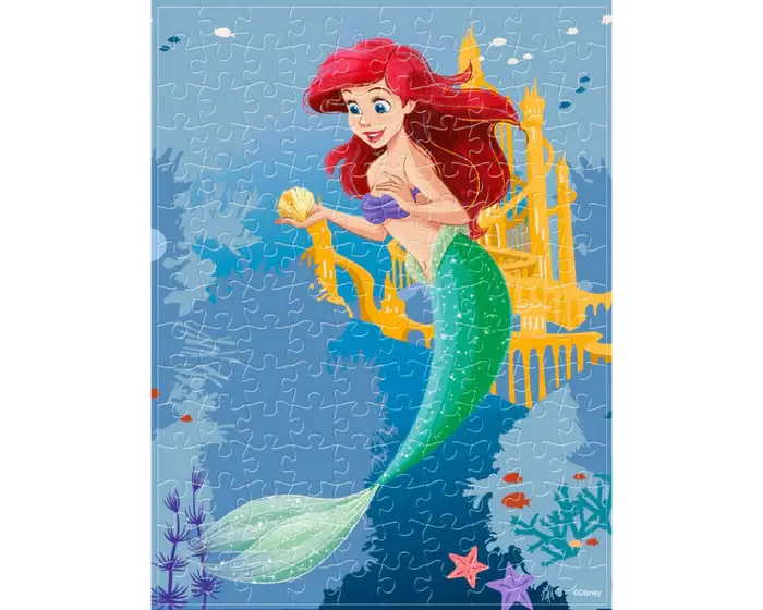 Mini La Sirenita Disney Rompecabezas Miniatura 150 piezas Pintoo
