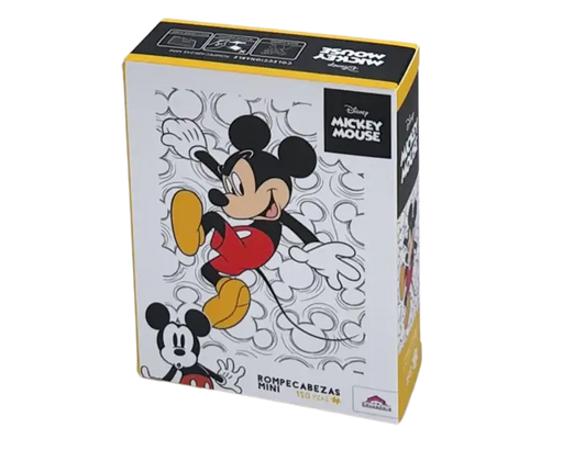 Mini Mickey Siluetas Disney Rompecabezas Miniatura 150 Piezas Pintoo
