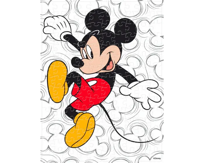 Mini Mickey Siluetas Disney Rompecabezas Miniatura 150 Piezas Pintoo