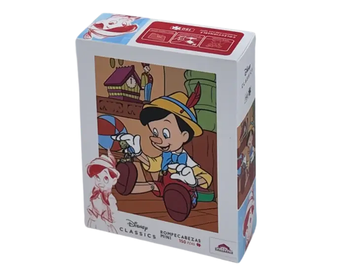 Mini Pinocho Disney Rompecabezas Miniatura 150 Piezas