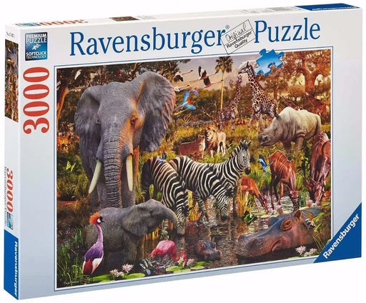 Mundo Animal Africano Rompecabezas 3000 Piezas Ravensburger