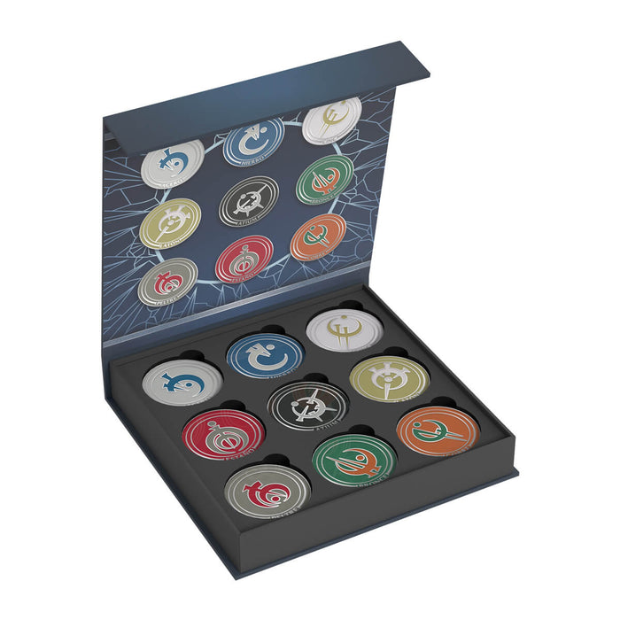 Nacidos de la Bruma Fichas de Metal Expansión de Juego de Mesa Devir