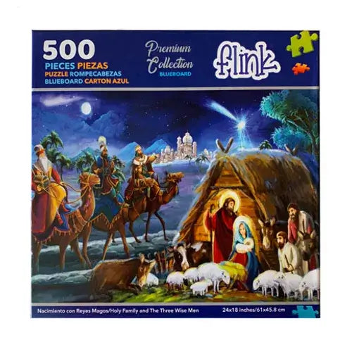 Nacimiento Reyes Magos Rompecabezas 500 Piezas Flink