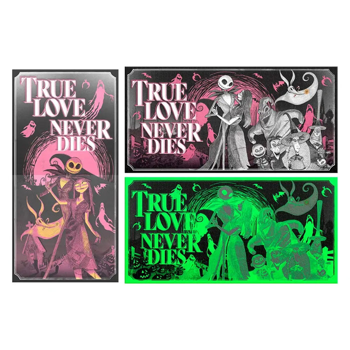 Nightmare Before Christmas Glow In The Dark Rompecabezas Coleccionable Premium 1000 Piezas Novelty
