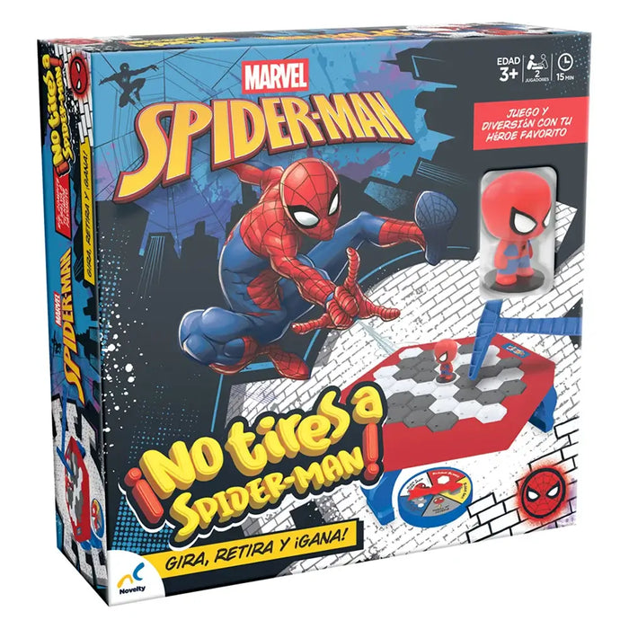 ¡No Tires a Spider-man! Juego de Mesa Novelty