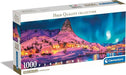 Noches de Colores Lofoten Rompecabezas Clementoni Panorámico Compact Pro Ecología 1000 Piezas 