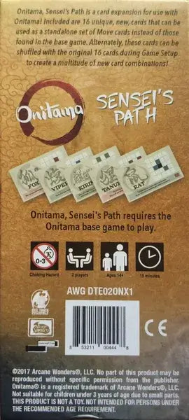 Onitama Sensei´s Path Juego de Mesa Devir