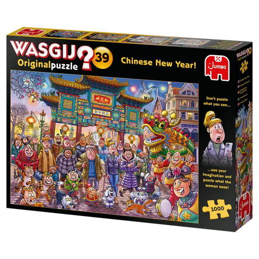 Original 39 Chinese New Year! Wasgij Rompecabezas 1000 Piezas Jumbo