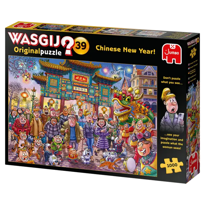 Original 39 Chinese New Year! Wasgij Rompecabezas 1000 Piezas Jumbo