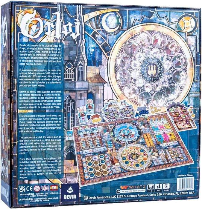 Orloj The Prague Astronomical Clock Juego de Mesa Devir