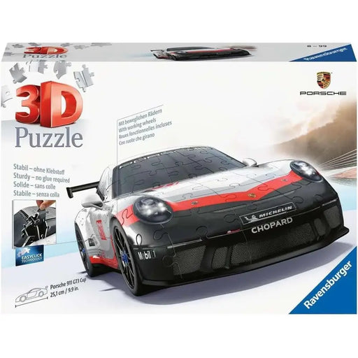 PORSCHE GT3 CUP Rompecabezas 3D 512 Piezas Ravensburger