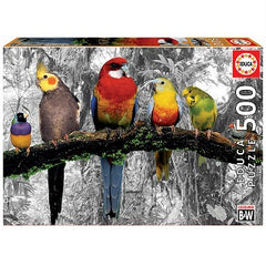 Pajaros En La Jungla  Rompecabezas 500 Piezas Educa