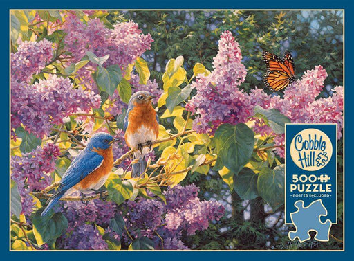 Pájaros en Primavera Rompecabezas 500 Piezas Cobble Hill 