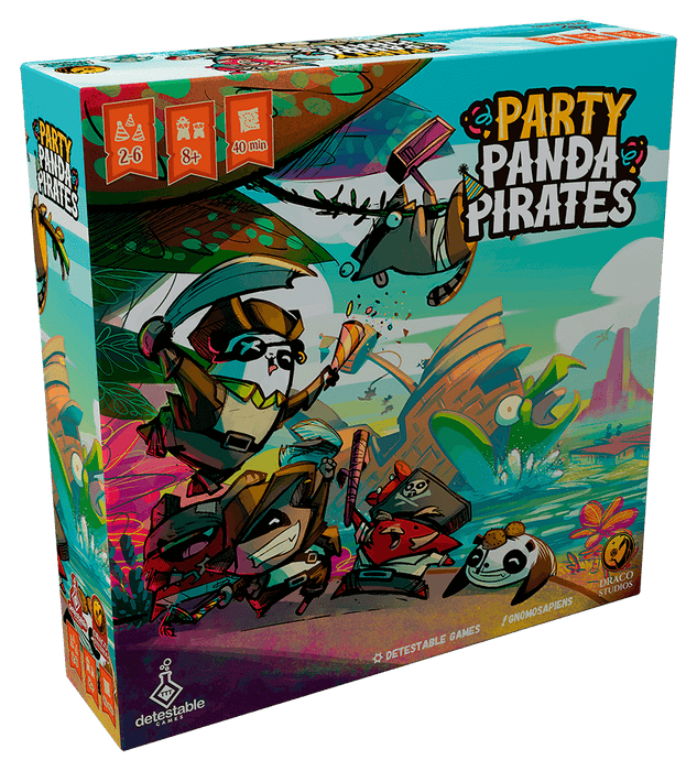 Party Panda Pirates Preventa Juego de Mesa Draco Estudios
