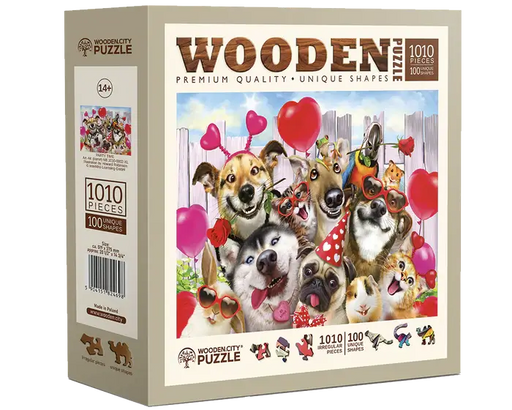 Party Time  Rompecabezas de Madera 1010 Piezas Wooden