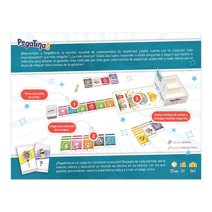 Pegatinas Juego de Mesa Devir