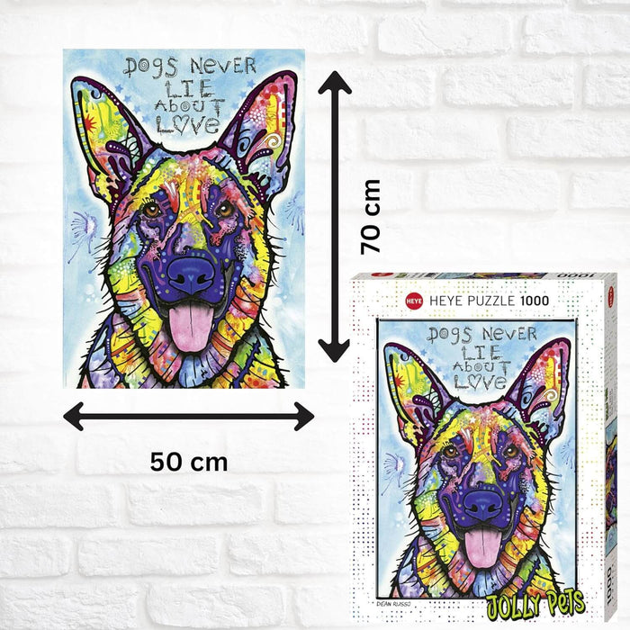 Perro, Jolly Pets Rompecabezas 1000 Piezas Heye