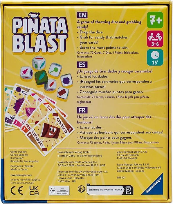 Piñata Blast Juego de Mesa Ravensburger