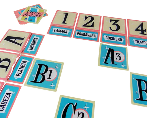 Pistas Cruzadas Juego de Mesa La Casa de la Educadora