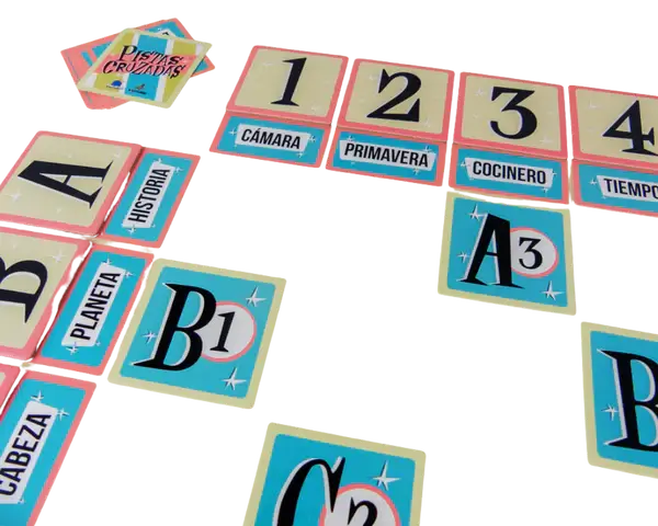 Pistas Cruzadas Juego de Mesa La Casa de la Educadora