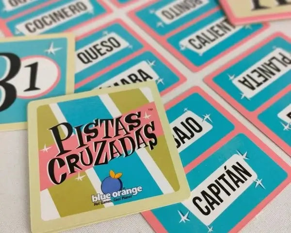 Pistas Cruzadas Juego de Mesa La Casa de la Educadora